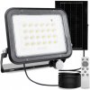 Solárne LED halogénové reflektory 100W Záhradná lampa 4000K IP65 PIR senzor pohybu + diaľkové ovládanie FULGOR LUMILED