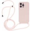 AppleKing silikónový kryt so šnúrkou pre iPhone 15 Pro Max - staroružový - možnosť vrátiť tovar ZADARMO do 30tich dní