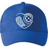 Florbal love - Šiltovka so zahnutým šiltom a mosaznou sponou - Univerzálna veľkosť ( Kráľovská modrá )