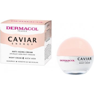 Dermacol Caviar Energy spevňujúci nočný krém proti vráskam 50 ml, 50ml