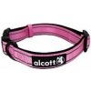 Alcott reflexní obojok pre psy Adventure růžová L 45-66cm