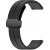 Techsuit - Watchband 22mm (W011) remienok pre Huawei Watch GT 2 (46 mm) / GT 2 Pro / GT 3 Pro (46 mm) / Ultimate, Xiaomi Watch S – čierny
