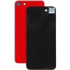 Apple iPhone 8 - Sklo Zadného Housingu + Sklíčko Zadnej Kamery (Red), Red