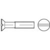 TOOLCRAFT TO-5361540 zápustné skrutky M2,5 20 mm drážka nerezová ocel A4 200 ks; TO-5361540