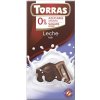 Torras Bezlepková mliečna čokoláda bez pridaného cukru 75 g