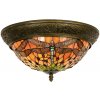 Tiffany lampa stropná MULTICOLOUR Ø38*19