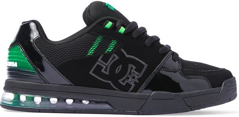 Dc SW VERSATILE BLACK/GREEN pánske topánky