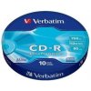 VERBATIM CD-R disk, 700MB, 52x, 10 ks, zmršťovací obal, VERBATIM 
