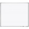 Magnetická tabuľa Rocada 6505MAT, s hliníkovým rámom, 120 × 100 cm, smaltovaná, matná, biela