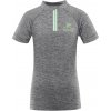 Alpine Pro Lattero Detský cyklistický dres KTSC432 šedá 152-158