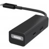 AppleKing 3v1 adaptér / redukcia MagSafe 1, 2 / PD port / USB na USB-C pre MacBook - čierna - možnosť vrátiť tovar ZADARMO do 30tich dní