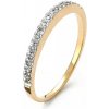 Blink-Blink Diamantový výročný prsteň v žltom zlate 0.12 ct 1350ZDG