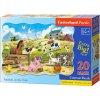 Castorland Puzzle Zvieratká na farme, 20 dielikov