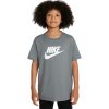 Nike SPORTSWEAR TEE FUTURA Detské tričko, sivá, S