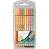 Liner STABILO point 88 & Pen 68 NEON - 10 ks sada