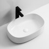 Erga Ciele, umývadlo na dosku 540x350x150 mm, biela lesklá, ERG-V03-9683-WH