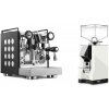 Rocket Espresso Appartamento, black/white + Eureka Mignon Silenzio, CR white