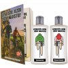 Bohemia Gifts & Cosmetics Pro cyklistu Olivový olej sprchový gél 200 ml + šampon na vlasy 200 ml kniha darčeková sada