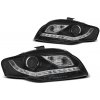 TUNING-TEC Predné svetlá, Audi A4, B7, 2004-2008, Hi-Low, Black