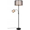 Trio 411400232 stojacia lampa Burton 1x60W+40W | E27+E14