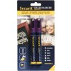 Kriedový popisovač Securit SMA510 šírka hrotu 2-6mm, Violet, 2ks, blister