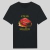 STEAK MASTER - čierne tričko - XL