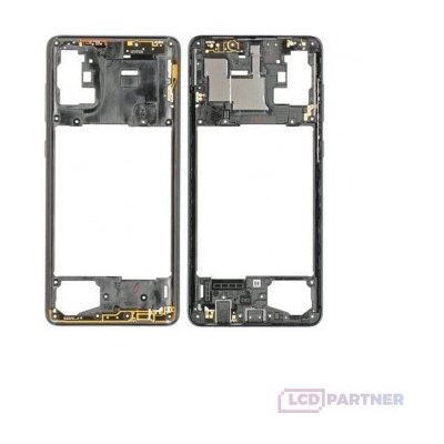 Kryt Samsung Galaxy A71 SM-A715F stredný čierny