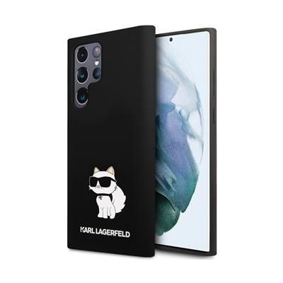 Karl Lagerfeld Liquid Silicone Choupette NFT Samsung Galaxy S24 Ultra čierne
