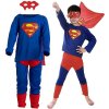 FunCo Detský kostým Superman 110 – 122 M OPBH1424