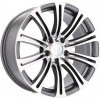 RACING LINE Racing Line Re568 7.5x17 5x120 ET34 Mg - Polished + Graphite 72.6