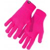 Detské pletené rukavice Lewro, ULAM ružová, 8-13Y