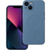 Silicone Mag Cover case compatible s MagSafe pre IPHONE 13 blue