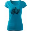 T-ričko BMW R1200 ADV dámske tričko Farba trička: Tyrkysová, Veľkosť: XXL
