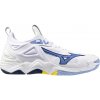 Pánska halová obuv Mizuno Wave MOMENTUM 3 White/Bellwether Blue EUR 45