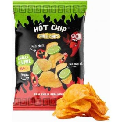 Hot Chip Chilli Chips Chilli & Lime 80 g