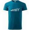 evolution cheerleading - roztlieskavačka - Klasické pánske tričko - XL ( Petrolejová )