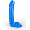 Bulder Skaft Blue silikónové dildo 29 x 4,7–6,6 cm