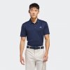 adidas Pánska golfová polokošeľa krátkym rukávom tmavomodrá