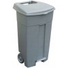 Plastový odpadkový kôš Merida 120 l, sivý