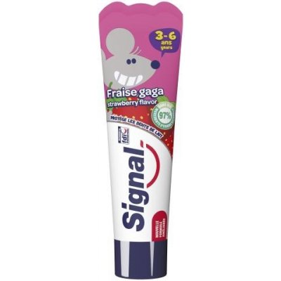 Signal Kids Strawberry zubná pasta s jahodovou príchuťou 50 ml