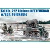 Dragon models Sd.Kfz.2/2 kleines Kettenkrad with Feldkable 1/35