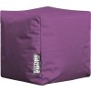 Taburetka Sitting Point Cube Scuba tmavo fialová 40 x 40 cm