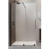 RADAWAY FURO BLACK WALK-IN 160cm ľavá sprchová stena s posuvným dielom, profil čierny, sklo číre, 10106838-54-01L10110794-01-01