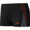 Speedo Plastisol Placement Aquashort Boy Black/Orange