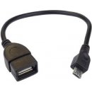 Gembird SKKABREDUSBMICRO20OTG USB 2.0 A(F)-microUSB B(M) - OTG, 0,2m