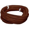 Hochflexibles Kábel, Durchmesser 0.5mm, AWG36, 2A, 10m Wickel, Farbe braun (ESU51948)