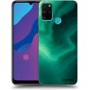 Picasee silikónový prehľadný obal pre Honor 9A - Malachite