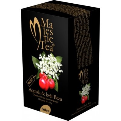 Biogena Majestic Tea Acerola+Elderflower n.s. 20 x 2.5 g