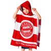 Detské pončo osuška FC Bayern München červená