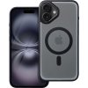 Kryt Matte Mag Cover Case s MagSafe iPhone 16 Plus Black